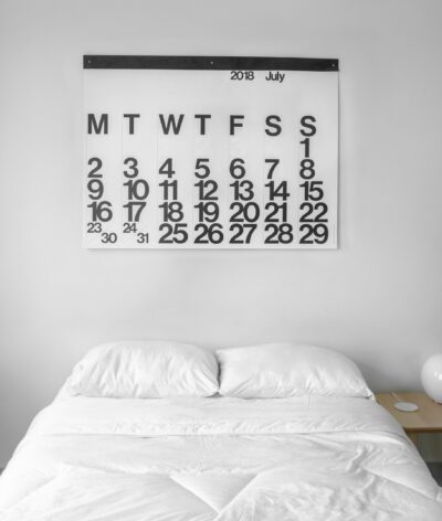 calendário frequência sexual